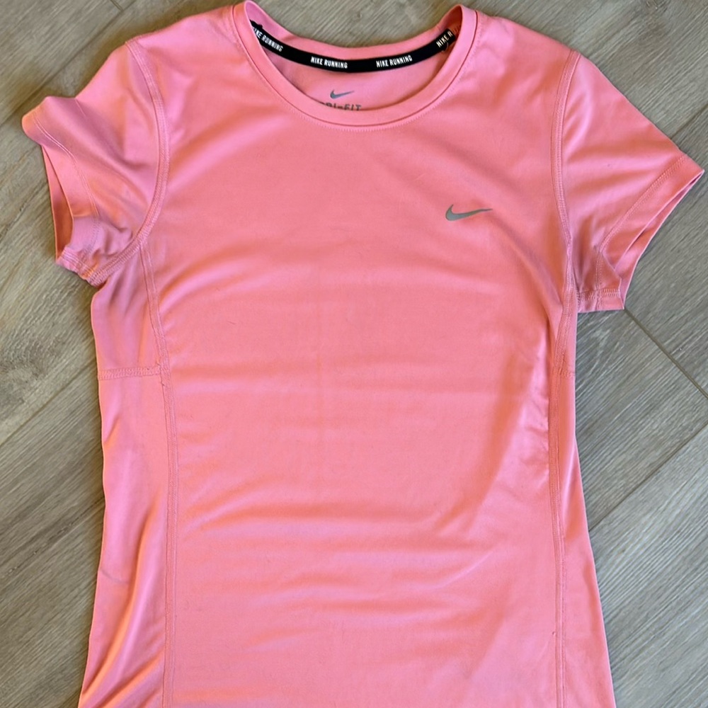 Nike Women's Pink Dri-fit Athletic Top